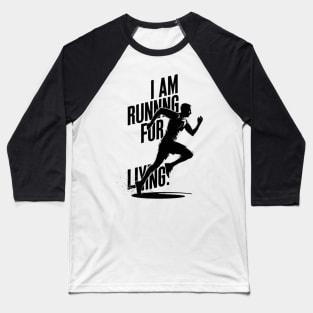 Runner's Life Baseball T-Shirt